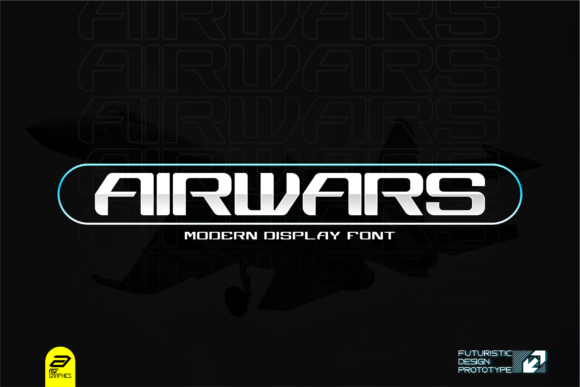 Airwars: Commanding Attention with a Modern Display Font