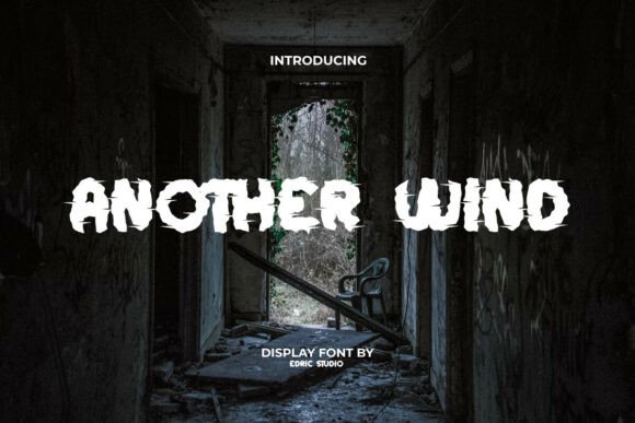 Another Wind: Crafting Atmosphere with a Distressed Warped Typeface