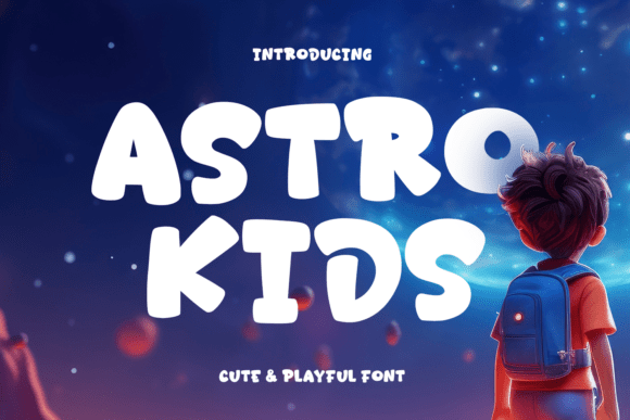 Astrokids: The Playful Display Font for Engaging Design