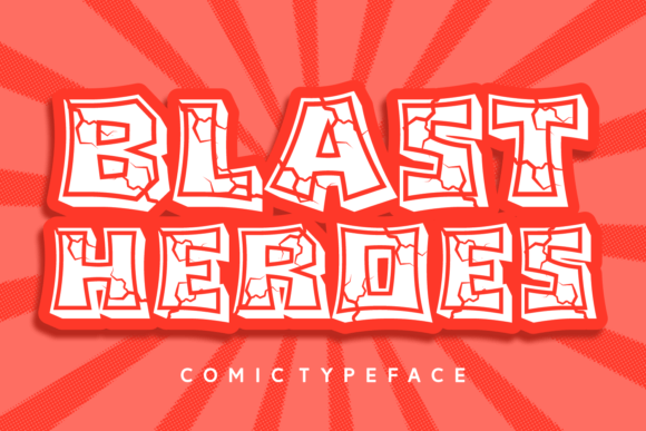 Blast Heroes: The Comic Typeface with Explosive Energy