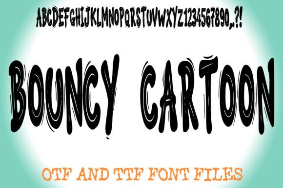 Bouncy Cartoon: The Playful Font That Brings Designs to Life
