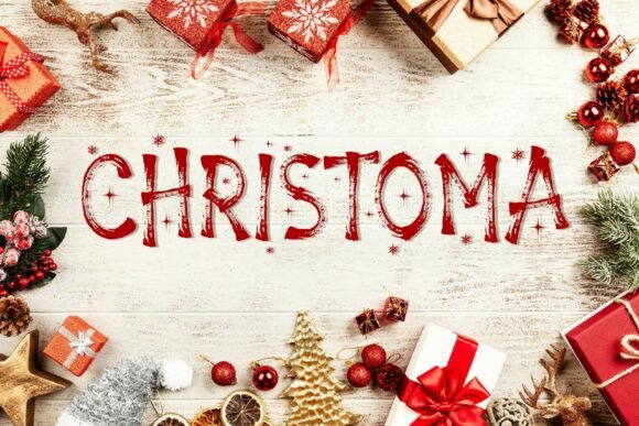 Christoma: A Gothic Brush Font for Bold Visual Impact
