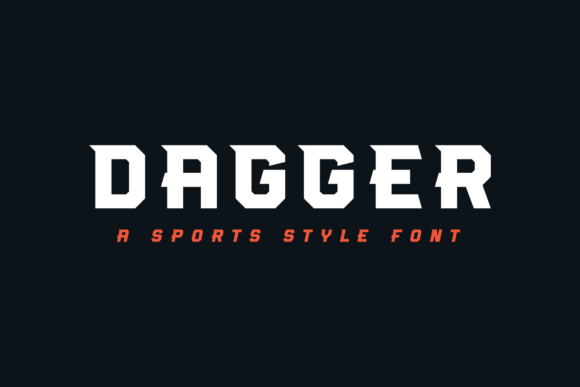 Dagger: The Display Typeface That Scores the Winning Shot