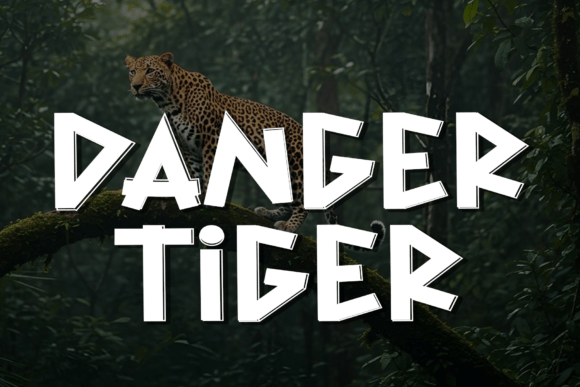 Danger Tiger: Unleash Raw, Primal Energy in Your Designs