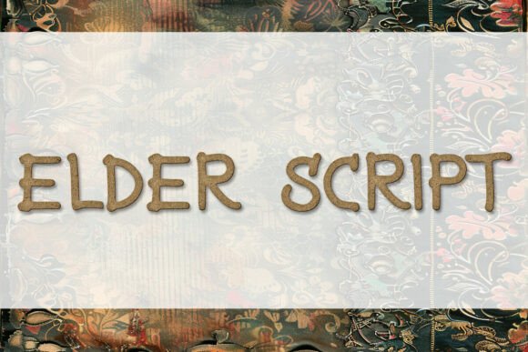 Elder Script: The Typeface Carved from Ancient Stories