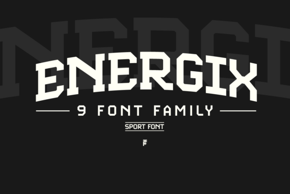 Energix: The Typeface That Brings Athletic Power to Your Designs