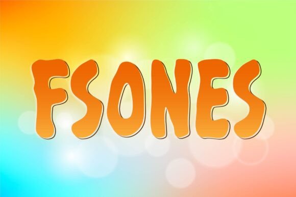 Fsones: A Gothic-Infused Font for Playful Impact
