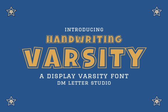 Handwriting Varsity: A Typeface That Scores Big