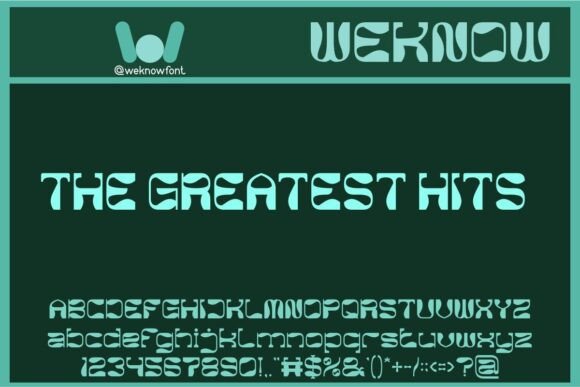 Introducing The Greatest Hits: A Font with Vintage Soul