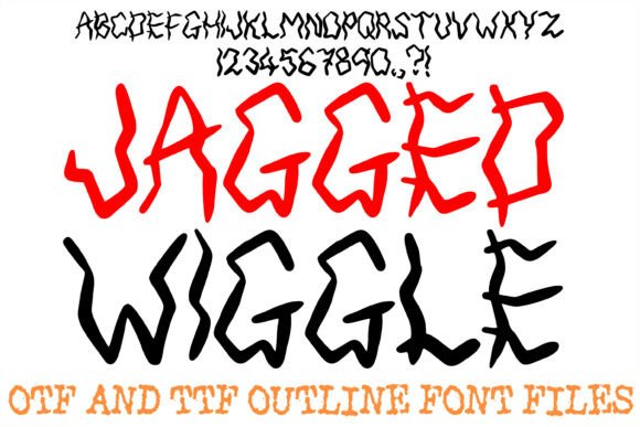 Jagged Wiggle: The Typeface That Captures Electric Energy