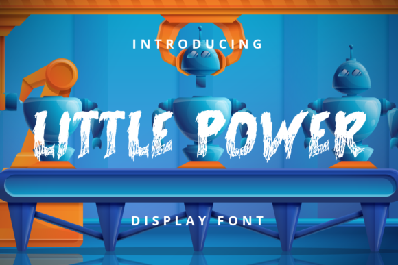 Little Power: A Cute Yet Chunky Display Typeface for Impactful Design