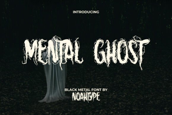 Mentalghost: Unleashing Black Metal Horror in Your Designs