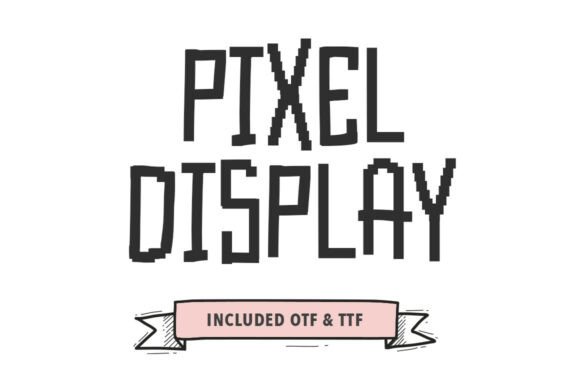 Pixel Display: Where Retro Pixels Meet Hand-Drawn Charm