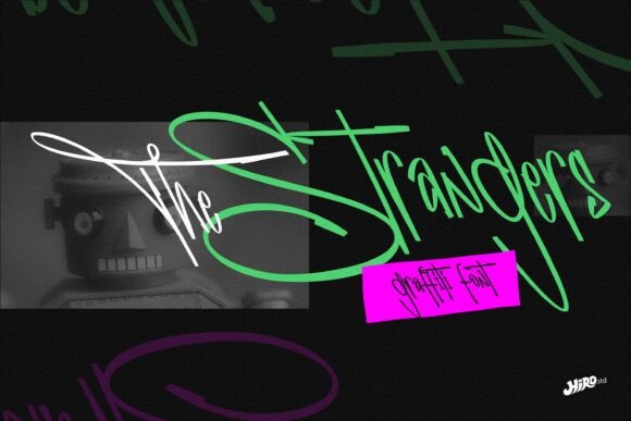The Stranger: Capturing Raw Urban Energy in Type