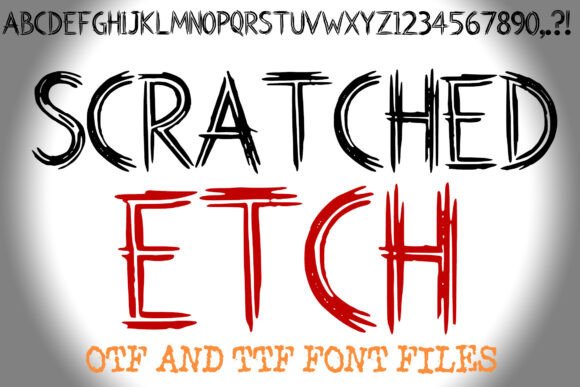 Unleash Raw, Primal Energy in Your Designs with Scratched Etch