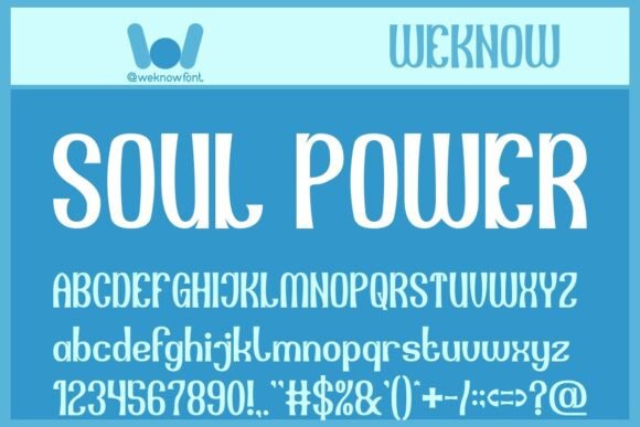 Unleashing Artistic Expression: The Soul Power Font