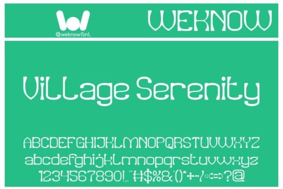 Village Serenity: Vintage Charm Meets Futuristic Design