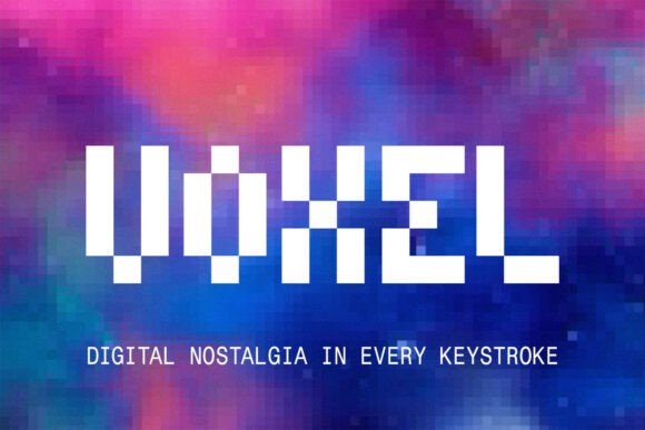 Voxel: Bringing 8-Bit Charm to Modern Pixel Typography